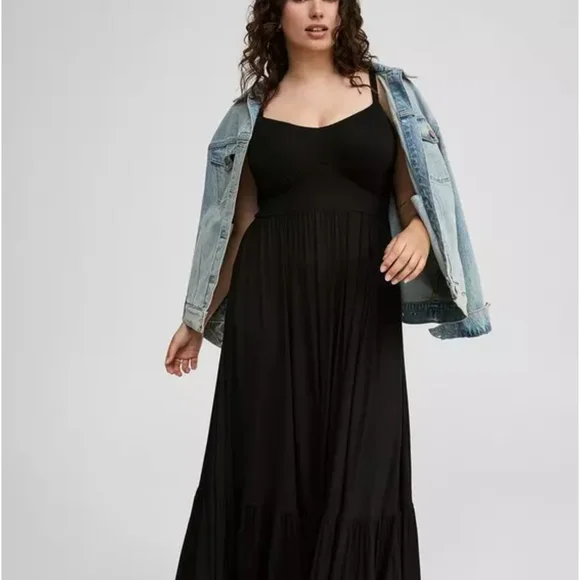Torrid Black Maxi Dress - Picture 10 of 11